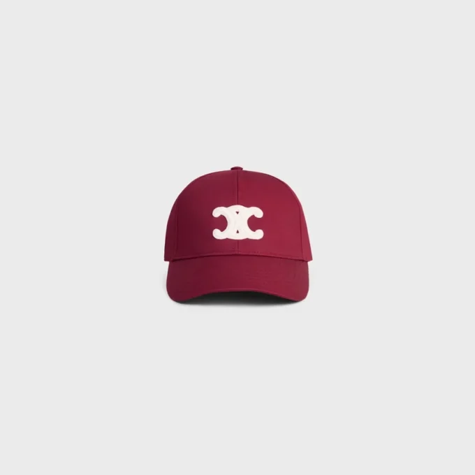 Cappellino da baseball Triomphe in gabardine di cotone Cappellino da baseball Triomphe in gabardine di cotone