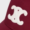 Cappellino da baseball Triomphe in gabardine di cotone Cappellino da baseball Triomphe in gabardine di cotone