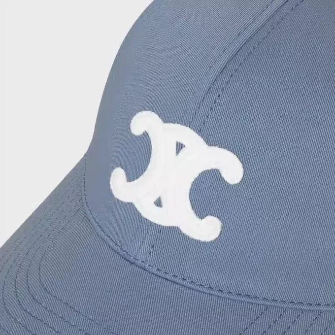 Cappellino da baseball Triomphe in gabardine di cotone Cappellino da baseball Triomphe in gabardine di cotone