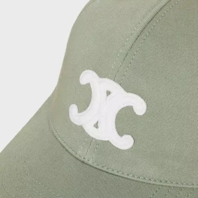 Cappellino da baseball Triomphe in gabardine di cotone Cappellino da baseball Triomphe in gabardine di cotone