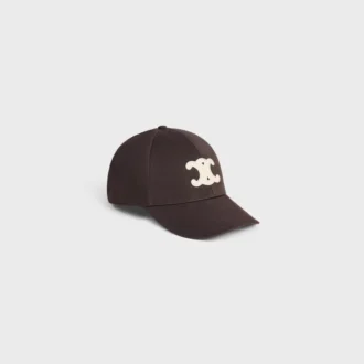 Cappellino da baseball Triomphe in gabardine di cotone lavato