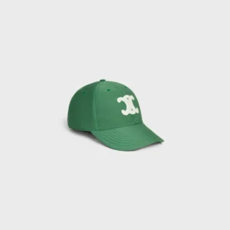 Cappellino da baseball Triomphe in gabardine di cotone lavato