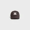 Cappellino da baseball Triomphe in gabardine di cotone lavato