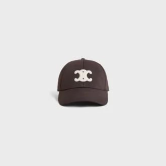 Cappellino da baseball Triomphe in gabardine di cotone lavato
