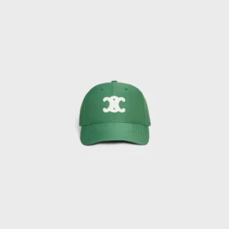 Cappellino da baseball Triomphe in gabardine di cotone lavato