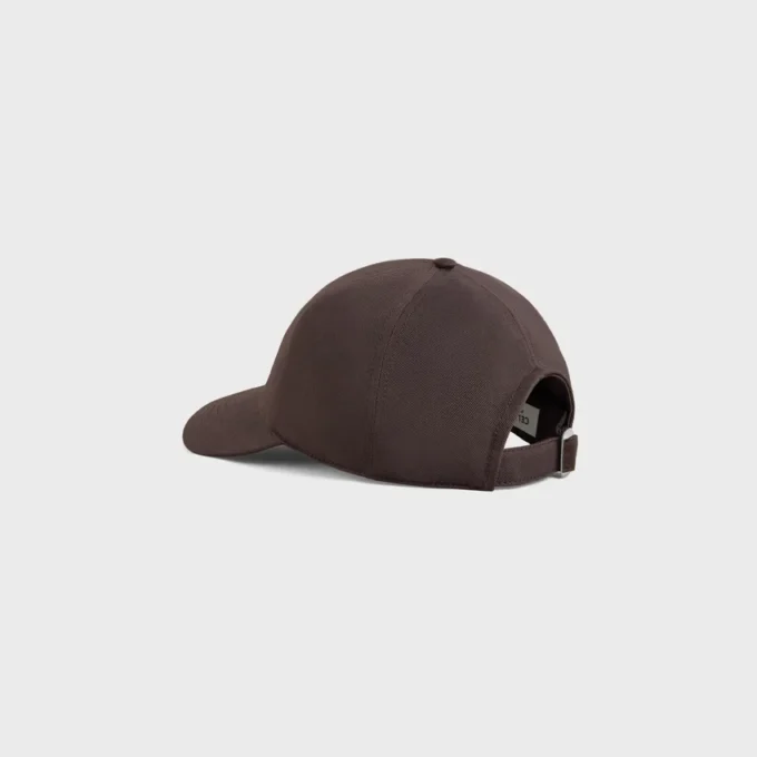 Cappellino da baseball Triomphe in gabardine di cotone lavato