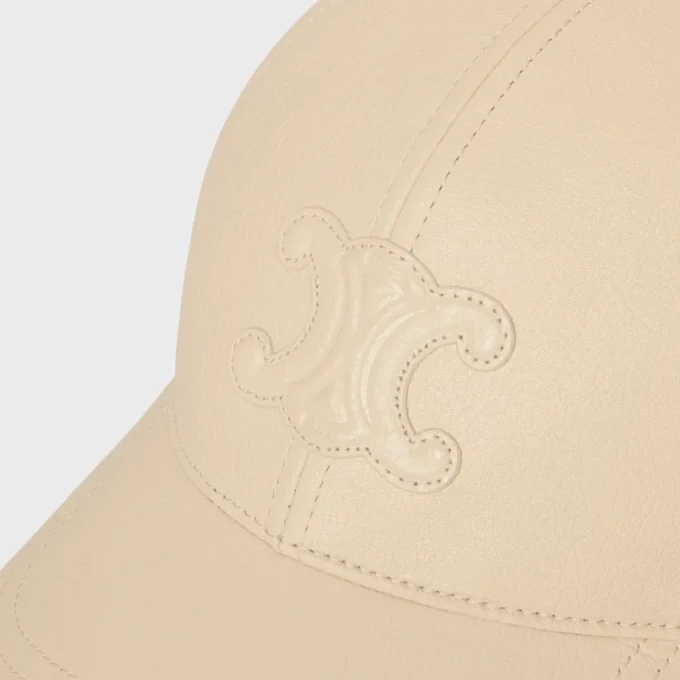 Cappellino da baseball Triomphe in pelle di vitello Cappellino da baseball Triomphe in pelle di vitello