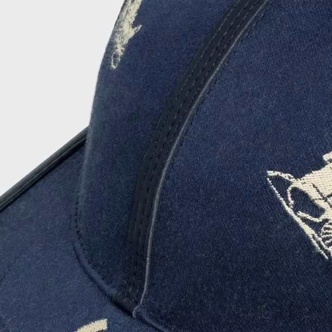 Cappellino Racine in jacquard di cotone Cappellino Racine in jacquard di cotone