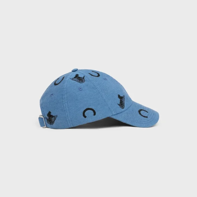 Cappellino Richelieu in cotone
