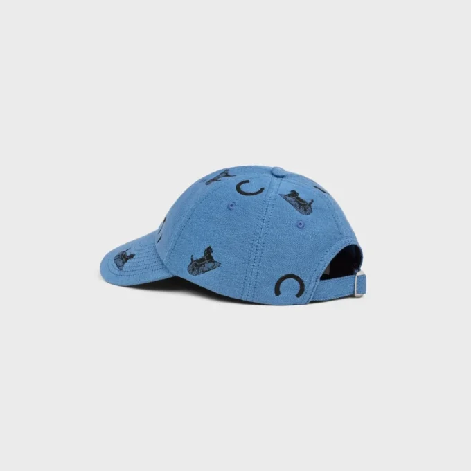 Cappellino Richelieu in cotone