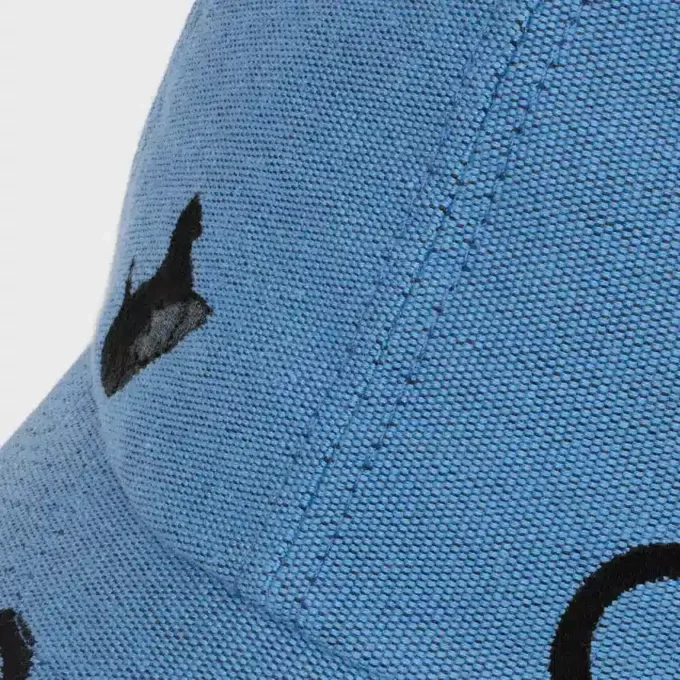 Cappellino Richelieu in cotone