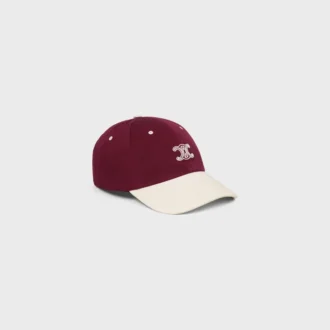 Cappellino Triomphe Richelieu in twill di cotone