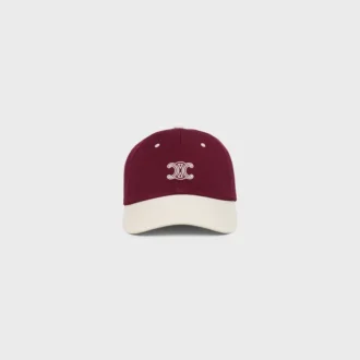 Cappellino Triomphe Richelieu in twill di cotone