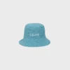 Cappello a secchiello in rafia
