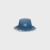 Cappello a secchiello Triomphe in denim di cotone Cappello a secchiello Triomphe in denim di cotone