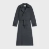 Cappotto avvolgente in lana e cashmere double-face Cappotto avvolgente in lana e cashmere double-face
