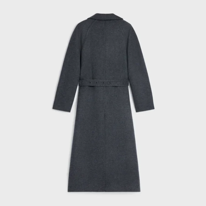 Cappotto avvolgente in lana e cashmere double-face Cappotto avvolgente in lana e cashmere double-face