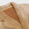 Cappotto avvolgente in montone