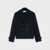Cappotto da marinaio in tessuto di cashmere Cappotto da marinaio in tessuto di cashmere