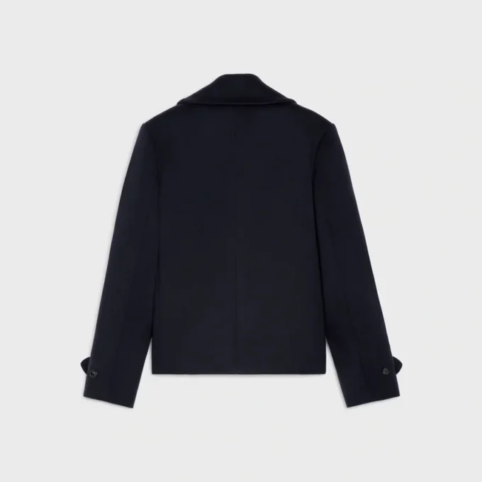 Cappotto da marinaio in tessuto di cashmere Cappotto da marinaio in tessuto di cashmere