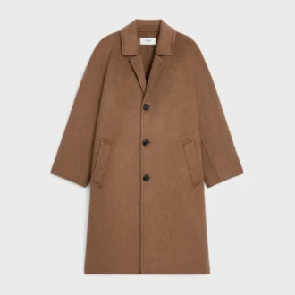 Cappotto in cashmere double-face e cammello
