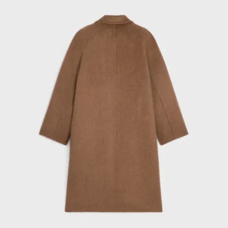 Cappotto in cashmere double-face e cammello