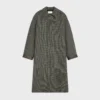 Cappotto Mac in tweed di lana a quadri Cappotto Mac in tweed di lana a quadri