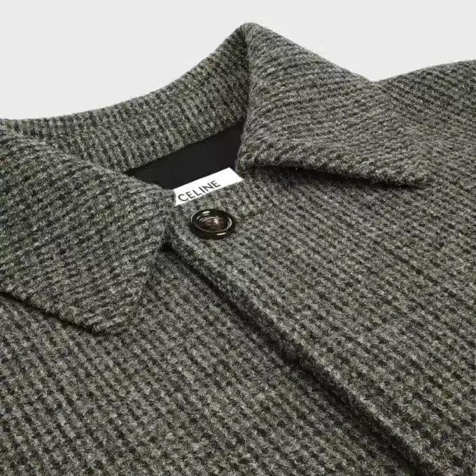 Cappotto Mac in tweed di lana a quadri Cappotto Mac in tweed di lana a quadri