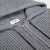 Cardigan con cappuccio in lana Cardigan con cappuccio in lana