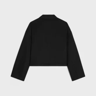 Cardigan in cashmere double face