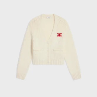 Cardigan in cashmere e seta