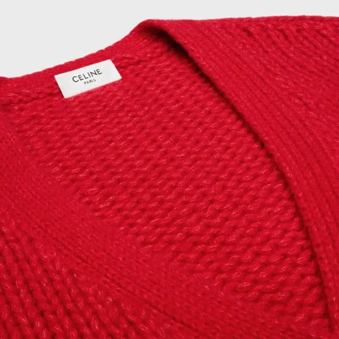 Cardigan in cashmere e seta