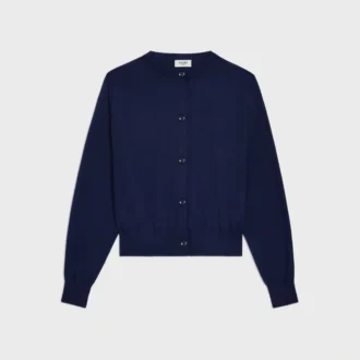 Cardigan in cashmere sottile