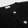 Cardigan in mohair spazzolato