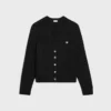 Cardigan Triomphe in cashmere a trecce Cardigan Triomphe in cashmere a trecce