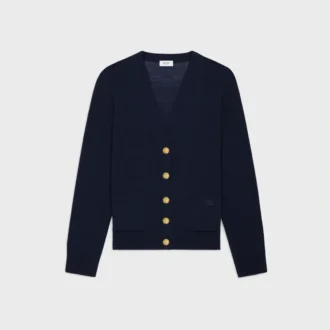 Cardigan Triomphe in lana pregiata