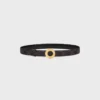 CELINE Fibbia a disco e cinturino reversibile 25 mm CELINE Fibbia a disco e cinturino reversibile 25 mm