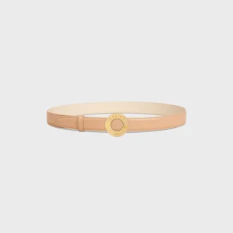 CELINE Fibbia a disco e cinturino reversibile 25 mm