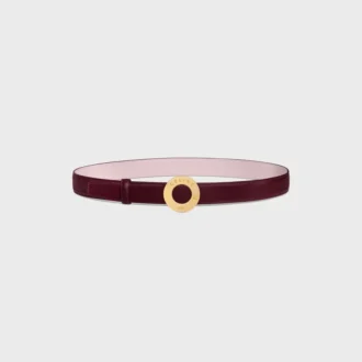 CELINE Fibbia a disco e cinturino reversibile 25 mm