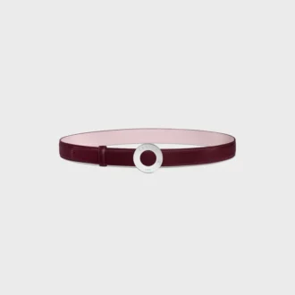 CELINE Fibbia a disco e cinturino reversibile 25 mm