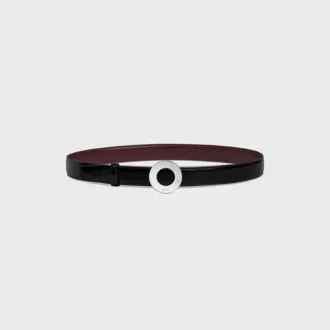 CELINE Fibbia a disco e cinturino reversibile 25 mm