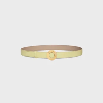 CELINE Fibbia a disco e cinturino reversibile 25 mm