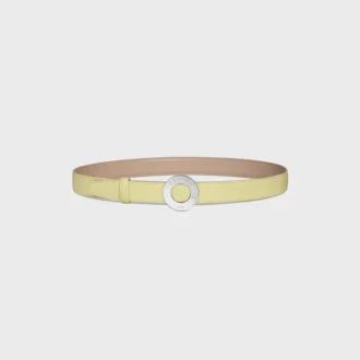 CELINE Fibbia a disco e cinturino reversibile 25 mm