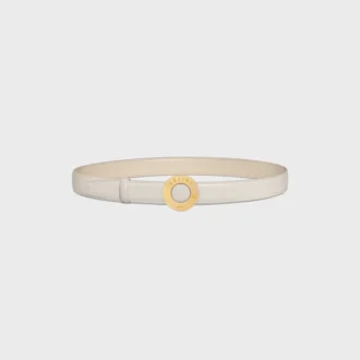 CELINE Fibbia a disco e cinturino reversibile 25 mm
