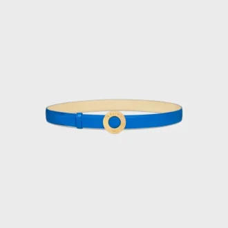 CELINE Fibbia a disco e cinturino reversibile 25 mm