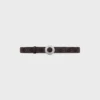 CELINE Fibbia a disco e cinturino reversibile 25 mm CELINE Fibbia a disco e cinturino reversibile 25 mm
