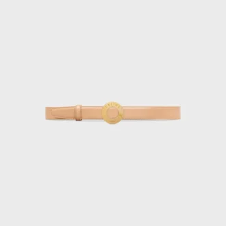 CELINE Fibbia a disco e cinturino reversibile 25 mm