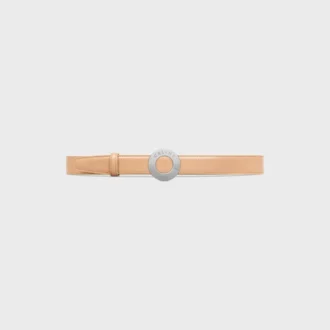 CELINE Fibbia a disco e cinturino reversibile 25 mm