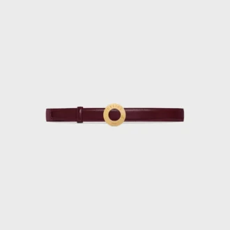 CELINE Fibbia a disco e cinturino reversibile 25 mm