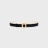 CELINE Fibbia a disco e cinturino reversibile 25 mm CELINE Fibbia a disco e cinturino reversibile 25 mm